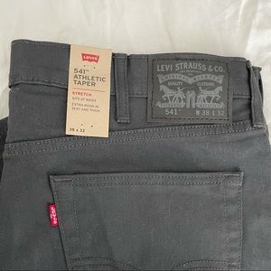 NWT Levi’s 541 Athletic Taper Gray Denim